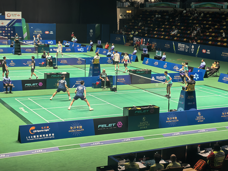 东芯RFID会议签到系统助力2025金沙中国澳门羽毛球公开赛